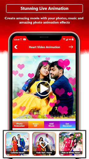 Heart Photo Effect Video Maker screenshot 1