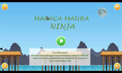 Macaca Maura Ninja screenshot 1