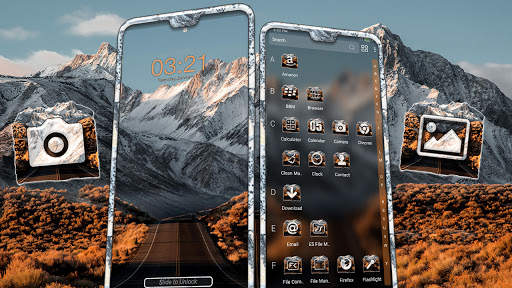 Nevada Hill Road Launcher Theme screenshot 3
