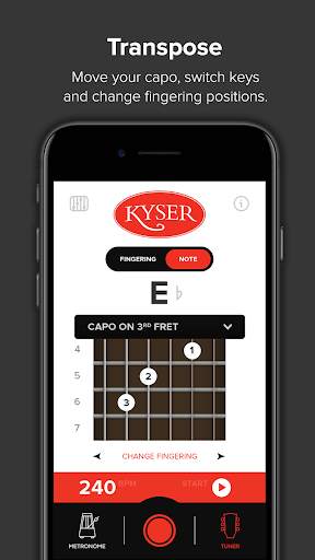 Kyser Capo App screenshot 1