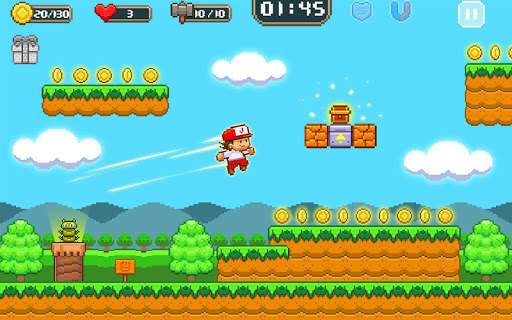 Super Jim Jump - pixel 3d screenshot 11