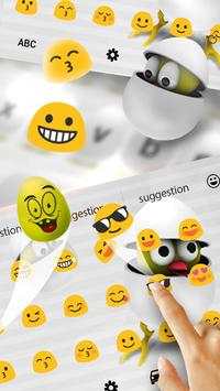 Chick Egg Keyboard screenshot 3