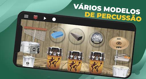 Percussão Virtual -  Instrumentos de percussão 2 تصوير الشاشة