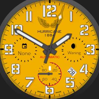 Avenger Hurricane Watch Face 3 تصوير الشاشة