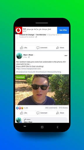Videodown for Facebook screenshot 2
