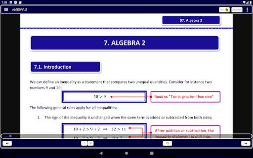 Algebra 2 Pure Math screenshot 17