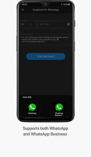 SnapSend for WhatsApp • Chat without Saving Number screenshot 5