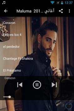Songs Maluma 2018 - Corazon screenshot 2