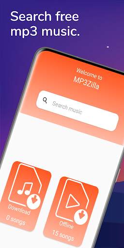 MP3Zilla - Free mp3 music downloader screenshot 1