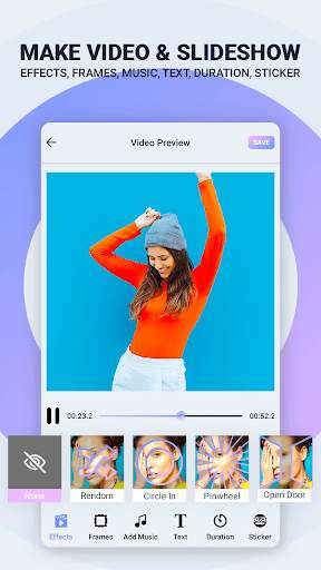 Photo video maker with music - Video editor screenshot 3