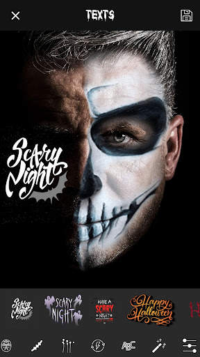 Skull Face Camera screenshot 5
