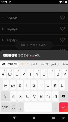 KeyStyle - Font Keyboard, Fancy, Emoji Stylish screenshot 5