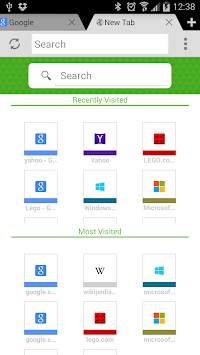 Alpha Browser screenshot 1