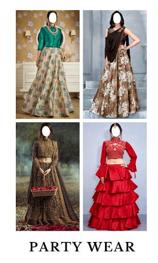 Lehenga Choli Party Wear Photo Suit screenshot 2