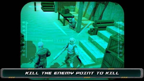 Night Vision Sniper Assassin screenshot 2