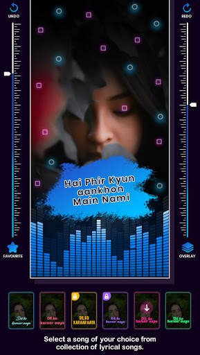 Lyrical Bit Video Status Maker : Music Bit Video screenshot 5