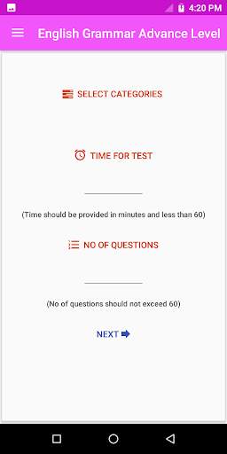 English Grammar Advance Level скриншот 6
