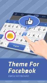Theme For FaceBook Keyboard screenshot 3