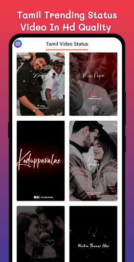 Tamil FullScreen Status Videos screenshot 1