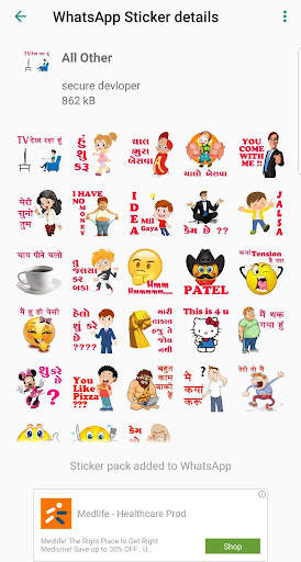 Sticker and Emoji for WhatsApp screenshot 13