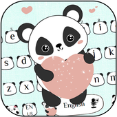 Süße Panda Anime Tastatur icon