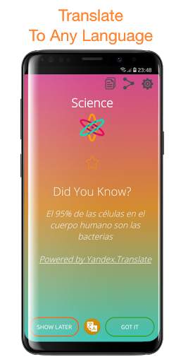 Did You Know? (Lock Screen - Fun Facts - Offline) 3 تصوير الشاشة