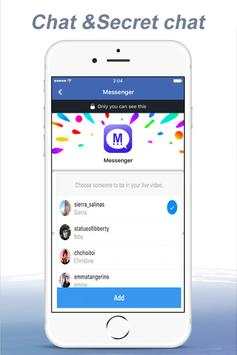 Messengers for social net apps screenshot 2