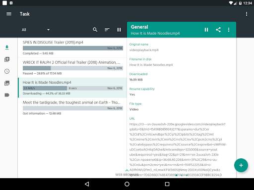 Watercat Download Manager screenshot 9