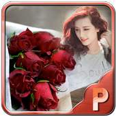 Red Rose Photo Frames 1.6