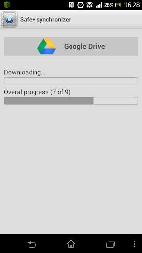 Safe  synchronizer 5 تصوير الشاشة