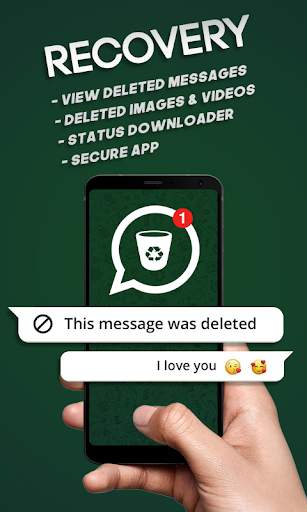 Recover Deleted Messages : WhatsRemoved Pro ✅✅ screenshot 2