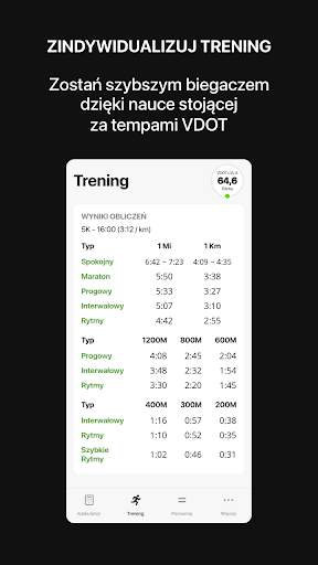 VDOT Running Calculator screenshot 2