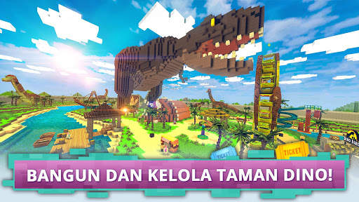 Dino Theme Park Craft screenshot 1
