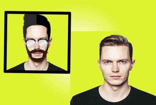 Beard and Hair Photo Editor screenshot 2