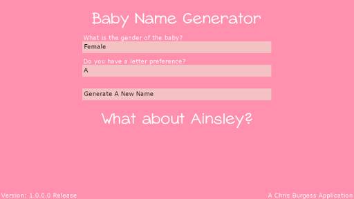 Baby Name Generator screenshot 2