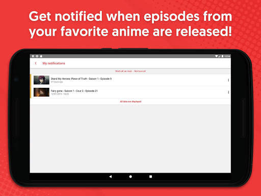 Wakanim for Android TV 16 تصوير الشاشة