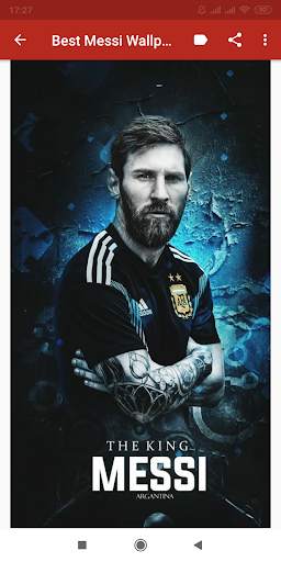 Messi Wallpaper HD скриншот 6