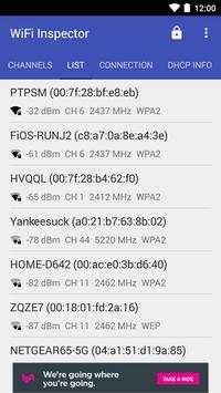 Wifi Analyzer screenshot 2