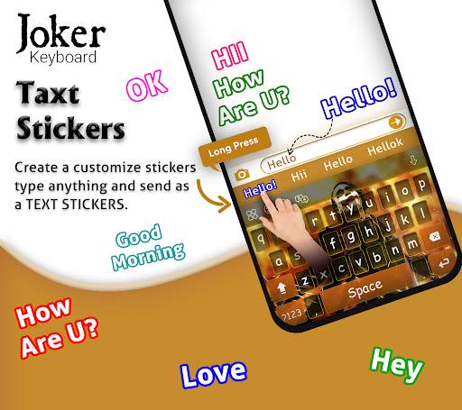 Joker Keyboard Themes & Fonts screenshot 5