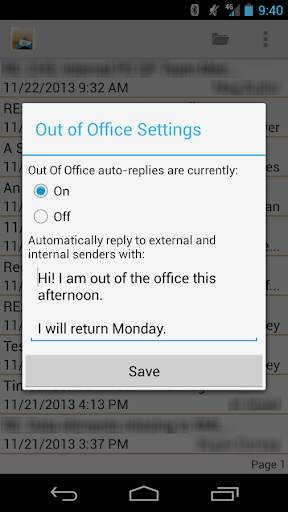 Webmail for Outlook screenshot 8