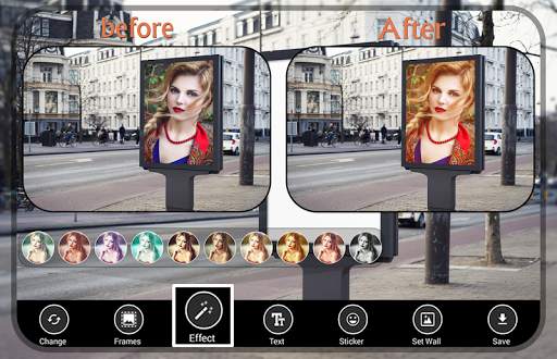 Hoarding Photo Frames - natural hoarding piceffect screenshot 3