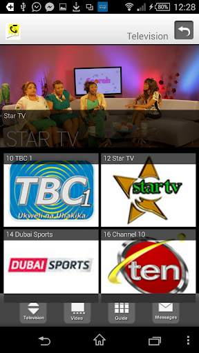 TTCL IPTV player screenshot 1