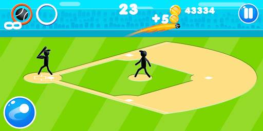 Stickman Baseball screenshot 2