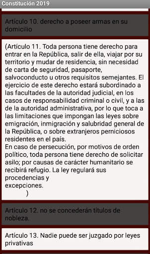 Constitución Política De México. स्क्रीनशॉट 3