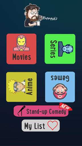 SMAG: Series, Movies, Anime, Games Recommendations screenshot 1