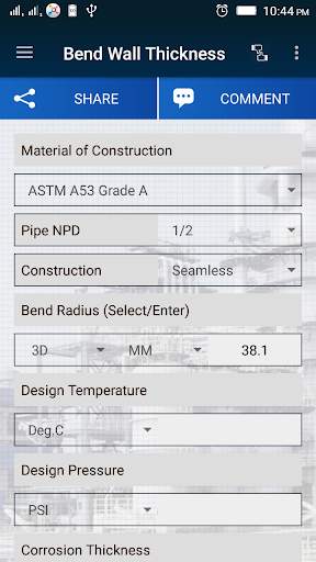 Piping Calculators Free screenshot 7