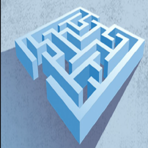 Maze / brain test icon