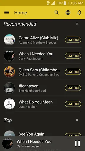 CallerTunes screenshot 3