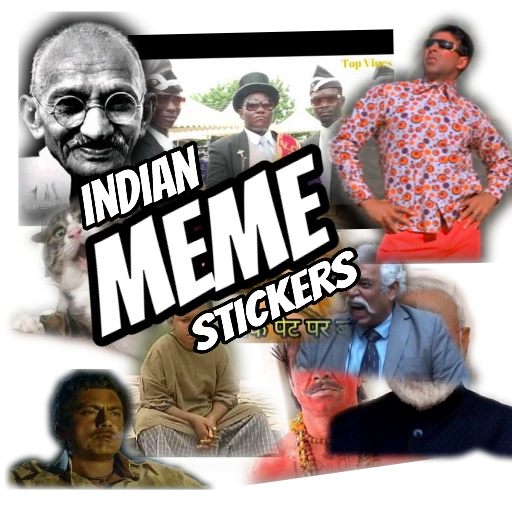 Funny meme stickers- Indian WAStickersApp hindi icon