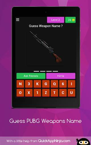 Guess PUBG Weapons Name screenshot 8